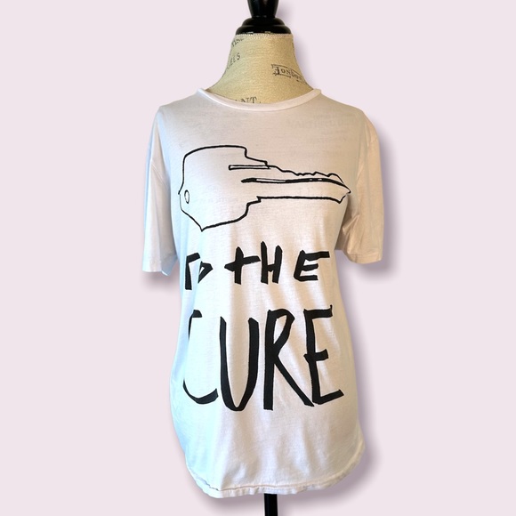 rag & bone Tops - Rag & Bone White Short Sleeve Tee Large